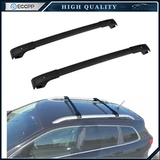 Aluminum For 14-22 Jeep Cherokee Roof Rack Set Cross Bar Luggage Cargo Carrier