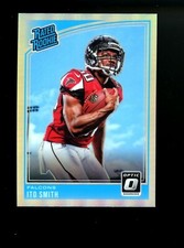 2018 SILVER HOLO Optic #188 Ito Smith Atlanta Falcons RC Rated Rookie Card