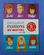 Vintage Mattel Exclusive Fashions Book 2 for Barbie and friends
