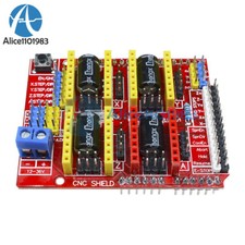 2 PIEZAS V3 Grabador A4988 Impresora 3D CNC Escudo Placa de Expansión Controlador para Arduino