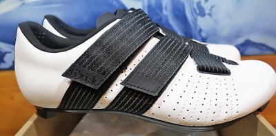 Rennradschuhe, FIZI:K, Tempo R5, Weiß/Schwarz, Gr. 39
