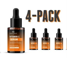 4 pack LOT Vitamin C Serum Dark Spots Niacinamide Extracts Skin Radiance NOS RK3