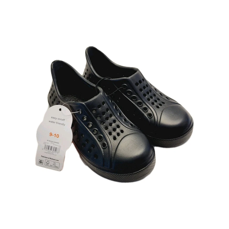 Tênis de água WN infantil EVA tamanho 9/10 praia areia preto unissex - Imagem 4 de 4