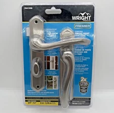 Wright Products VCA112SN Castellan Surface Latch Set Satin Nickel Storm Door New