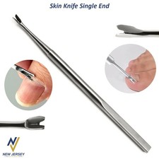 V-Shaped Cuticle Pusher Dead Skin Remover Nail Art Care Knife Manicure Pedicure