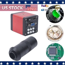 HDMI Video Microscope VGA Camera HD Industrial Digital USB Lens 1080p 60FPS 14mp