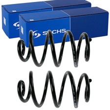 2X SACHS FAHRWERKSFEDERN HINTEN PASSEND FÜR NISSAN MICRA LINKS+RECHTS