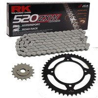 Kettensatz Yamaha XTZ 660 96-99 Kette RK 520 ZXW 110 Offen 15/46