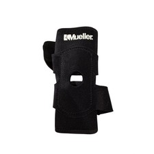 Mueller Adjustable Knee Stabilizer Brace Open Patella Black OSFM B45317A
