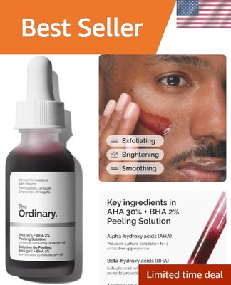 Revitalize Your Complexion: AHA 30% + BHA 2% Peeling Solution for All Skin Types