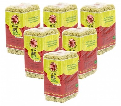 [ 6x 500g ] LONG LIFE BRAND Schnellkochende Nudeln Wok Nudeln / Mie
