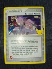 Rocket's Admin. 86/109 Team Rocket Returns Reverse Holo A16