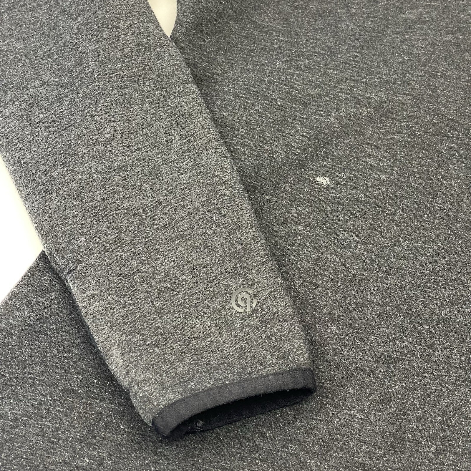 Champion Womans S Small Solid Dark Gray Full Zip … - image 14