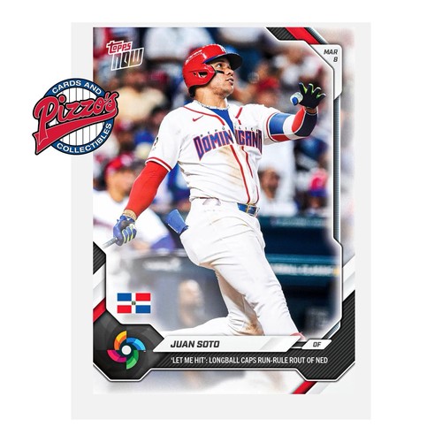 Juan Soto – Juan Soto - 2026 World Baseball Classic Topps NOW® - Card 16 - PR: 1973