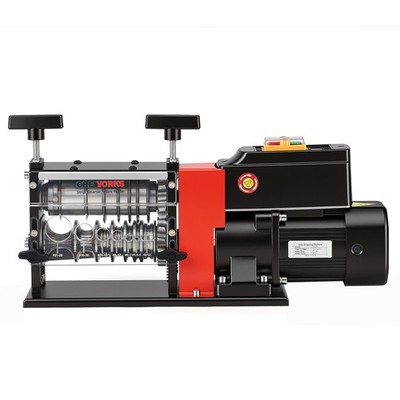 CREWORKS Electric Wire Stripper 7 Channel Stripping Machine for 0.06''-1.1'' Cable