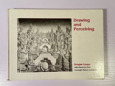 DRAWING AND PERCEIVING By Douglas Cooper, 1st Edition Hardcover. Extremely Rare!
