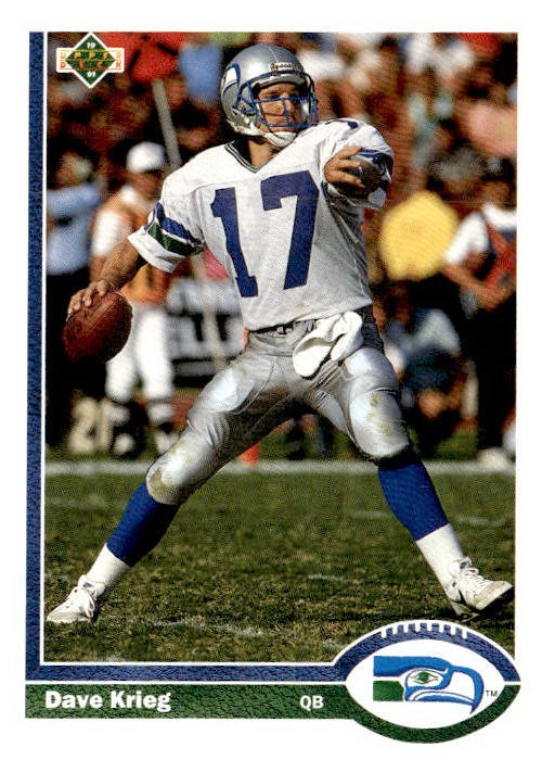 1991 Upper Deck #170 Dave Krieg