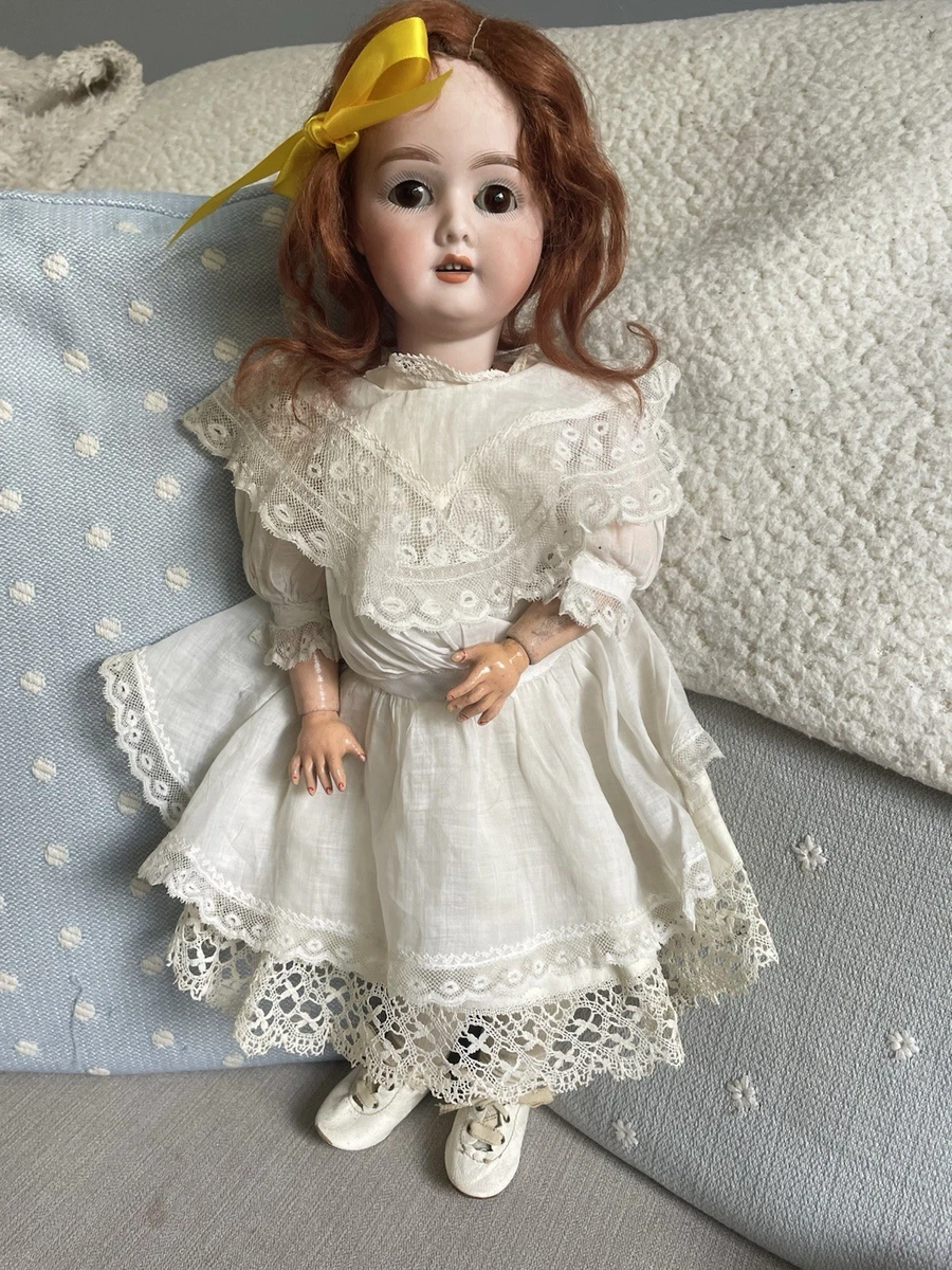 德国女孩娃娃古董陶瓷娃娃玩具套装| eBay