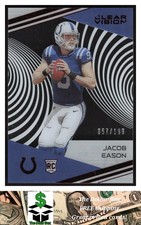 2020 Chronicles Clear Vision Rookies Red #/199 #CV-28 Jacob Eason RC - Colts