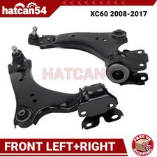 For Volvo XC60 Front 2 Lower Suspension Wishbone Arms With Ball Joint Bushes