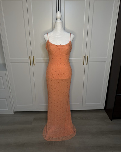 In perfect condition worn once. Much more vibrant in person.