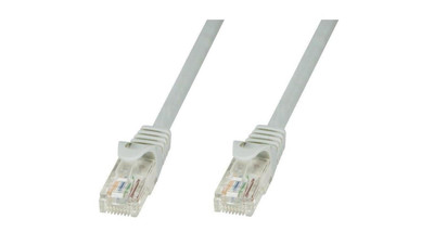 8054529024452 Patch cord Cat6 UTP 0,25m szary CCA Techly
