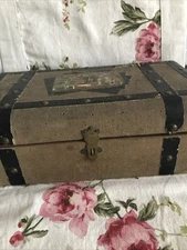 Petite Malle Ancien Pour Poupée 