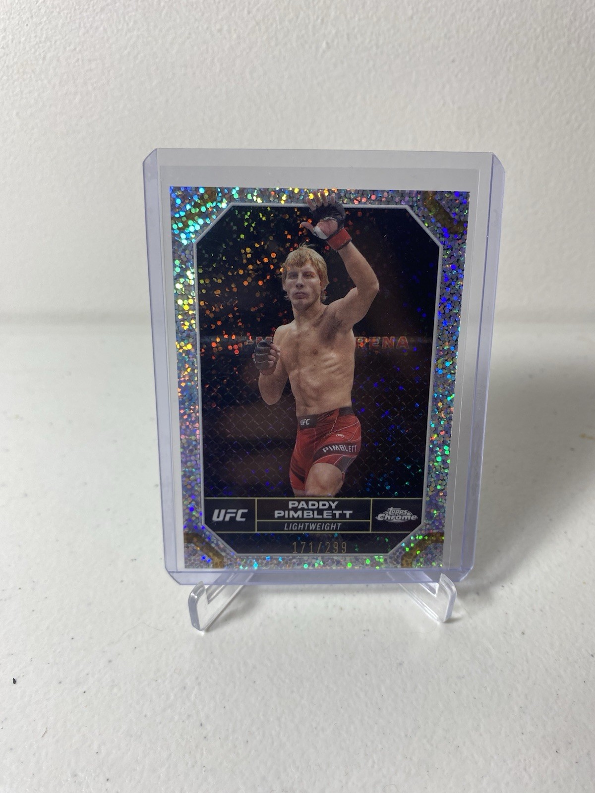 2024 Topps Chrome UFC - Paddy Pimblett #151 Speckle Refractor /299