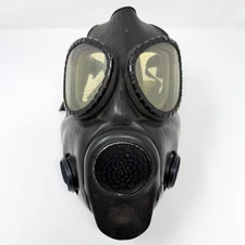 MSA Vintage Military Gas Mask US M Rubber Facepiece Official Collectible Mask