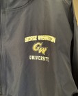 NWOT George Washington University Champion Med Blue Hooded Light Weight Jacket — photo 2