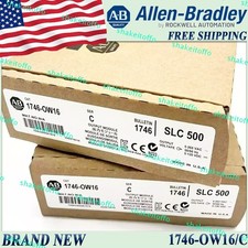 New AB 1746-OW16/C SLC 16Point Digital Output Module 1746OW16 serC 1746 OW16 1PC