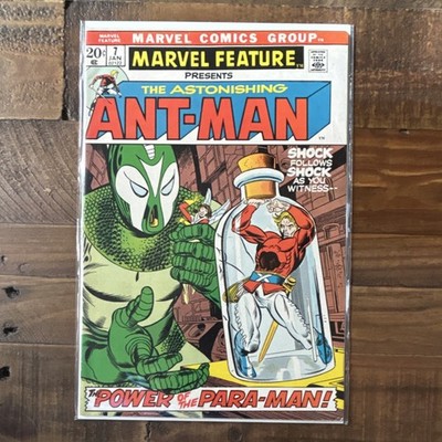 Marvel Comics Marvel Feature #7 (1972) Ant-Man Para-Man Bronze Age  