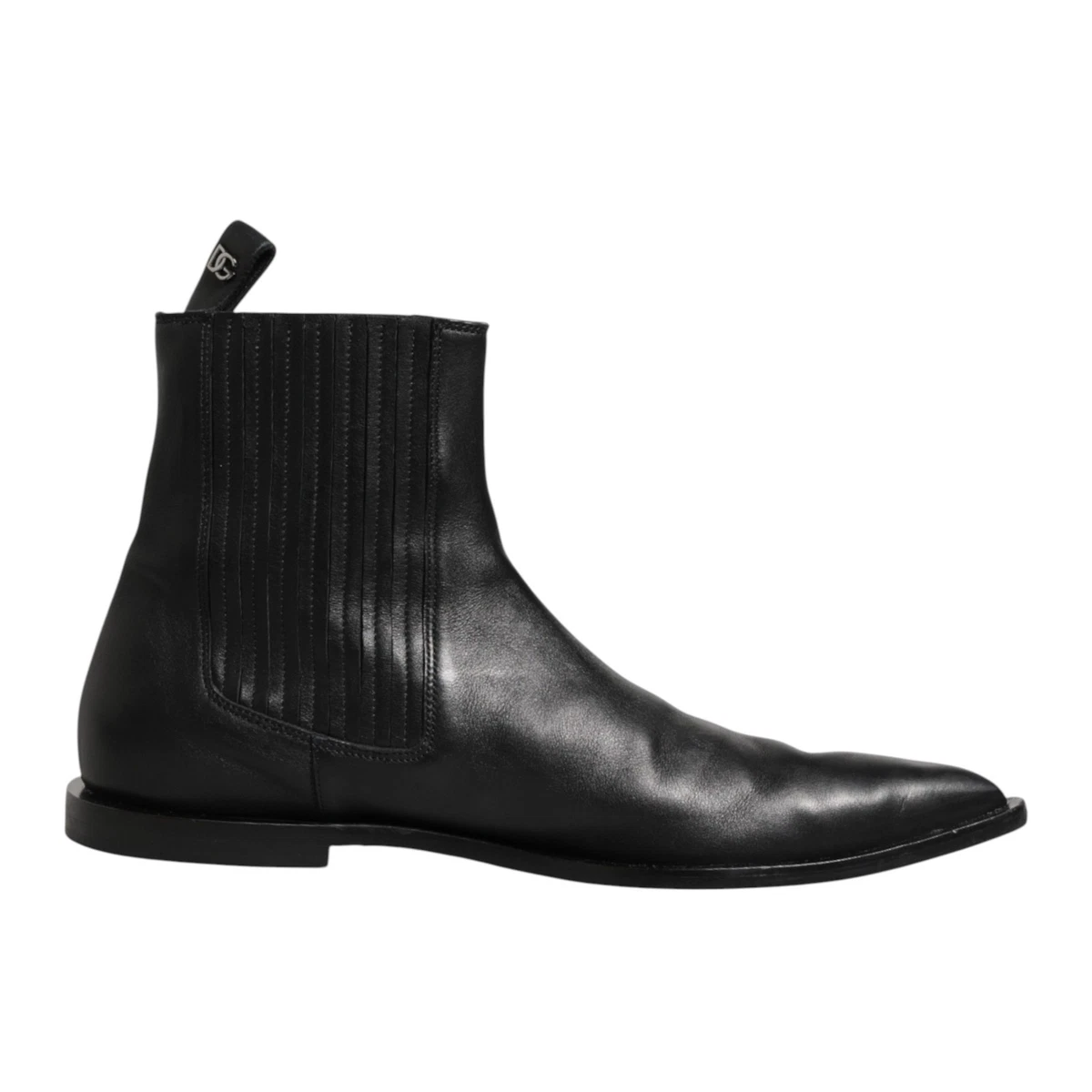 NIB Men’s black Dolce & Gabbana ankle boots. Size 40 Dolce&Gabbana Black Ankle Boots for Men for Sale | Shop New  main image 2