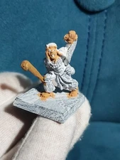 Vtg Citadel Shaman Cleric Warhammer Fantasy Metal. C03-85-13. Partially Painted