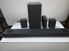 LG S75QR 5.1.2 Soundbar and Subwoofer Surround Speakers "NO POWER SUPPLY" read