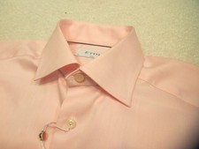 Eton 100 Cotton Pink Slim Fit Dress Shirt NWT 14.5 x 34 250