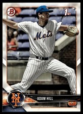 2018 Bowman Draft Adam Hill New York Mets #BD-154