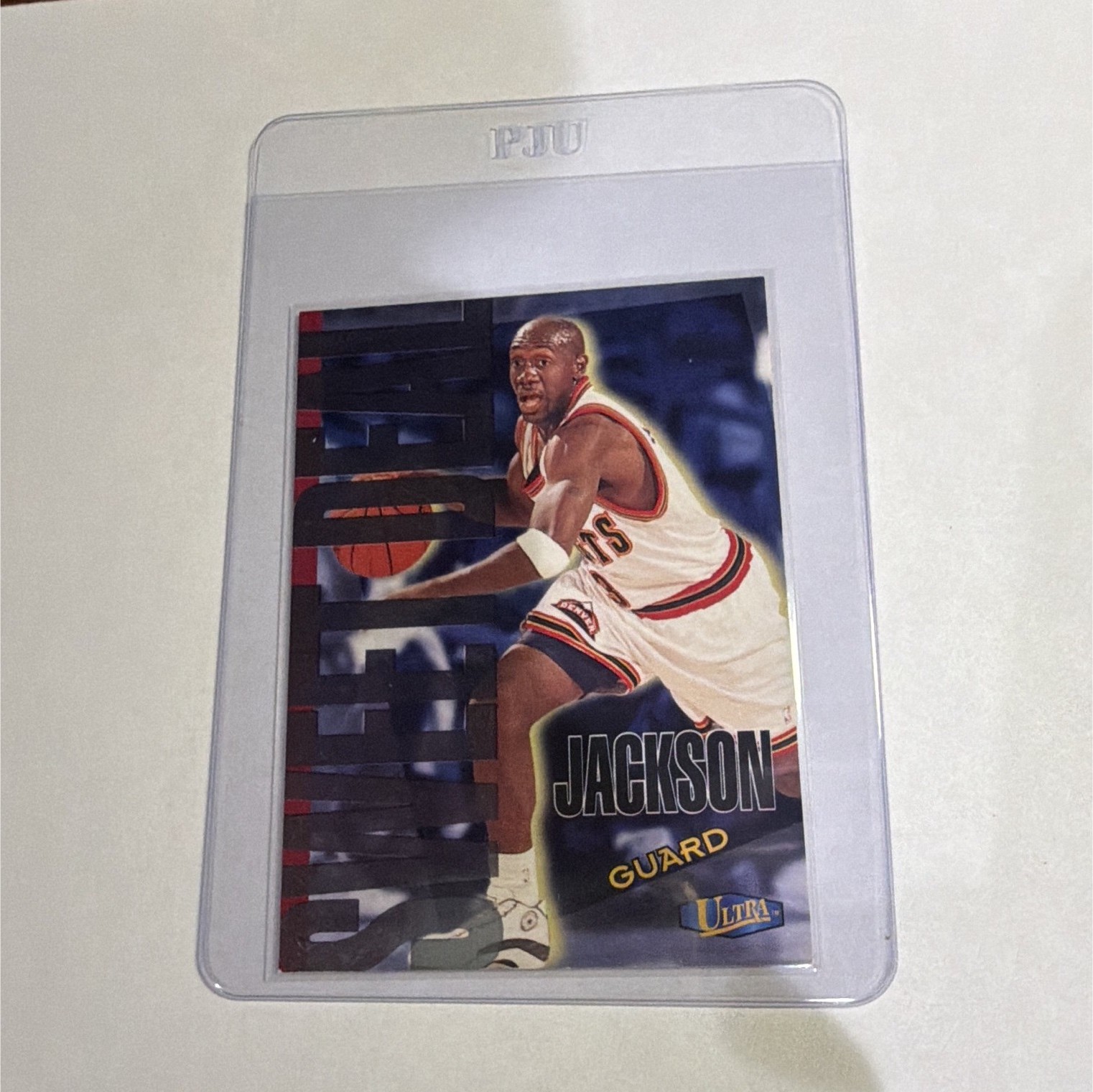 Fleer Ultra 1997-98 Sweet Deal Insert Bobby Jackson Denver Nuggets #9 SD