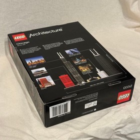 LEGO Architecture 21033 Chicago Skyline 444 Pieces New Sealed Retired Set 2017