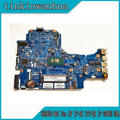 925623-601 notebook system board i7-7500U DDR4 for HP 17-BS 17T-BR motherboard 