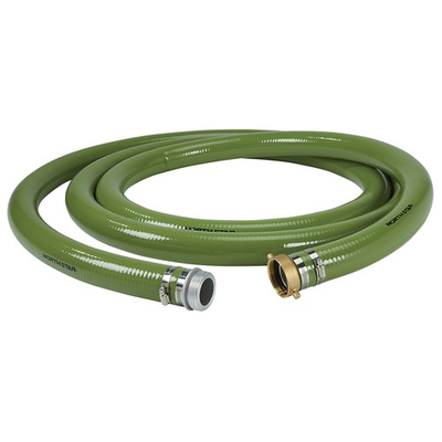 #ad NorthStar Water Pump Suction Hose 2in. x 20ft. Max. PSI 60 PVC $79.99