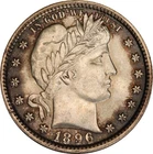 1896 MS64 Barber Quarter PCGS 46758480