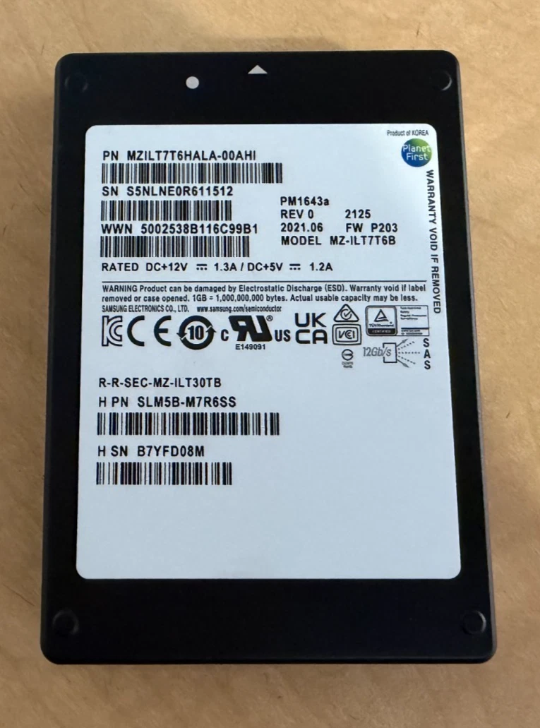 Samsung SAS Solid-State Drives for sale | eBay