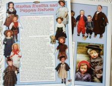 11p History Article  Color Pics - Antique Munich Art Dolls of Marion Kaulitz