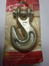 Campbell Grab Hook Carbon Steel 55 Grade BTC 5400lb Clevis 3/8" made in USA