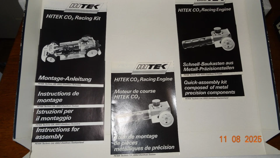 3 Hitek Co2 Racing Kits Porsche 924 GT, Lancia Beta, Colani  in OVP unbespielt - Bild 3 von 4