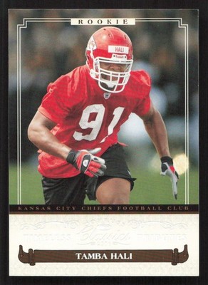 2006 Donruss Classics Tamba Hali Timeless Tributes Silver #/50 RC Rookie #182