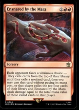 1x Ensnared by the Mara - Universes Beyond: Doctor Who - NM - MTG