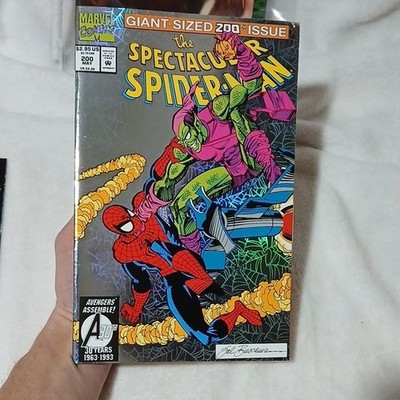 marvel the spectacular spider-man #200 giant-sized comic spider-man