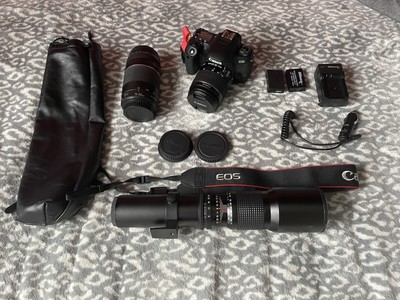 Canon 77d Kit With Lens s And Accessories 